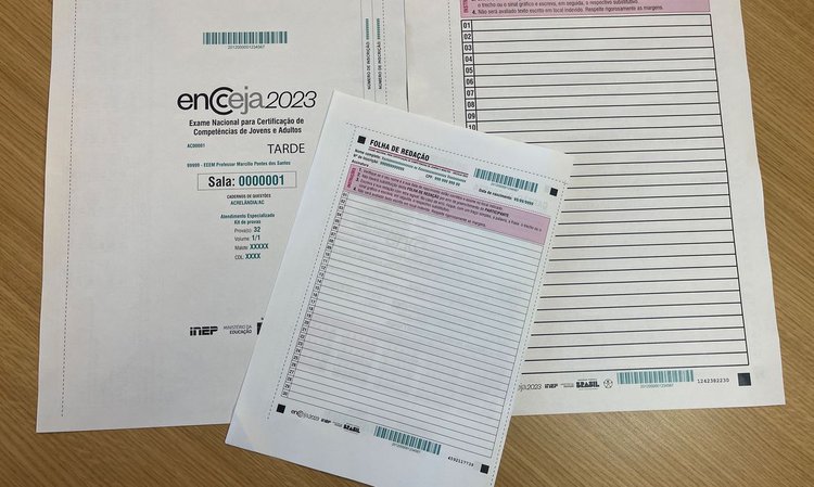 Inscrições para o Encceja 2023 já estão abertas.