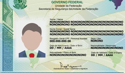 Nova carteira de identidade será emitida sem informação sobre sexo. (Foto: Divulgação)