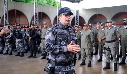O comandante-geral da PMPI, coronel Scheiwann Lopes. (Foto: Divulgação)