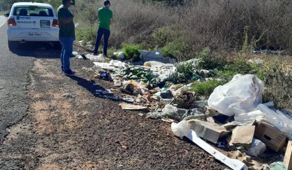 SEMAN faz monitoramento e realiza limpeza de resíduos descartados de forma irregular em Floriano. (Foto: Divulgação)