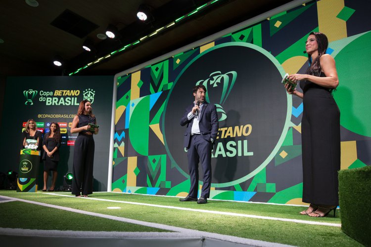 Sorteio das Oitavas de Final da Copa Betano do Brasil.