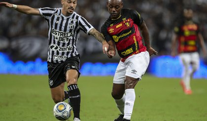 Sport e Ceará duelam pelo título da Copa do Nordeste. (Foto: Jarbas Oliveira/CBF)