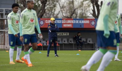 Treinamento da Seleção Brasileira Sub-20 na Argentina. (Foto: Lesley Ribeiro/CBF)