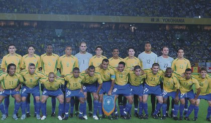 23 convocados do Brasil antes da final contra a Alemanha. (Foto: Acervo CBF)