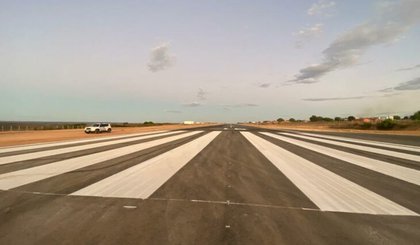 aeroporto bom jesus (Foto: Divulgação/Setrans)