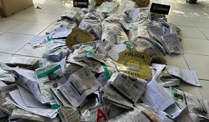 apreensão de drogas oc-pi (Foto: Divulgação/SSP)