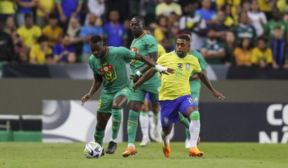 Brasil e Senegal se enfrentaram no estádio José Alvalade, em Lisboa, Portugal. (Foto: Joilson Marconne/CBF)