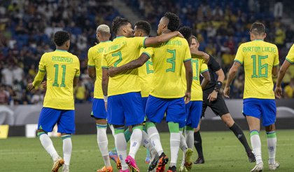Brasil venceu Guiné por 4 a 1 neste sábado. (Foto: Joilson Marconne/CBF)