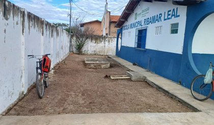 Escola Municipal em Floriano (Foto: Reprodução)