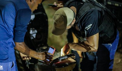 Secretaria de Segurança realiza operação de trânsito em Picos e Monsenhor Hipólito. (Foto: Divulgação/SSP)