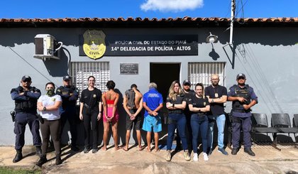Delegacia de Altos (Foto: Divulgação)