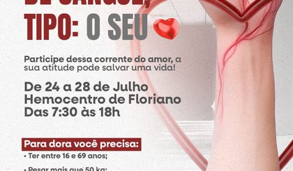 doação de sangue (Foto: Divulgação)