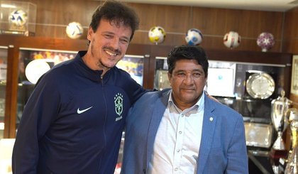 Fernando Diniz na Seleção (Foto: CBF)