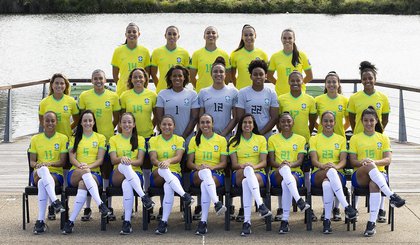 Foto Oficial Seleção Feminina (Foto: Thais Magalhães/CBF)