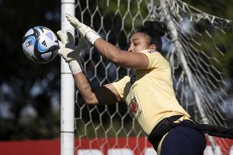 Letícia Izidoro -Treino da Seleção Feminina Principal na Gold Coast.
