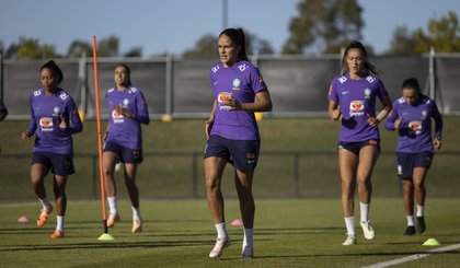 Segundo treino da Seleção Feminina Principal em Brisbane. (Foto: Thais Magalhães/CBF)