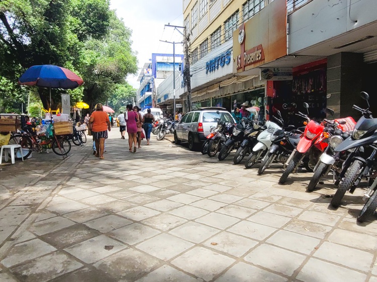 comércio centro calçadão