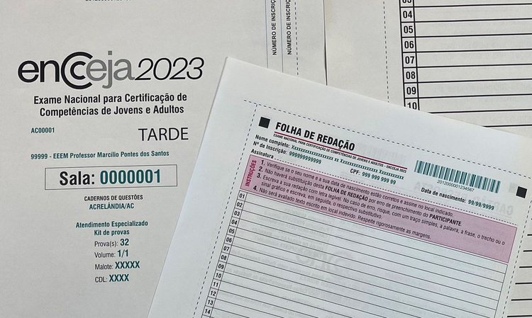 edidos de reaplicação do Encceja devem ser feitos até sexta-feira.