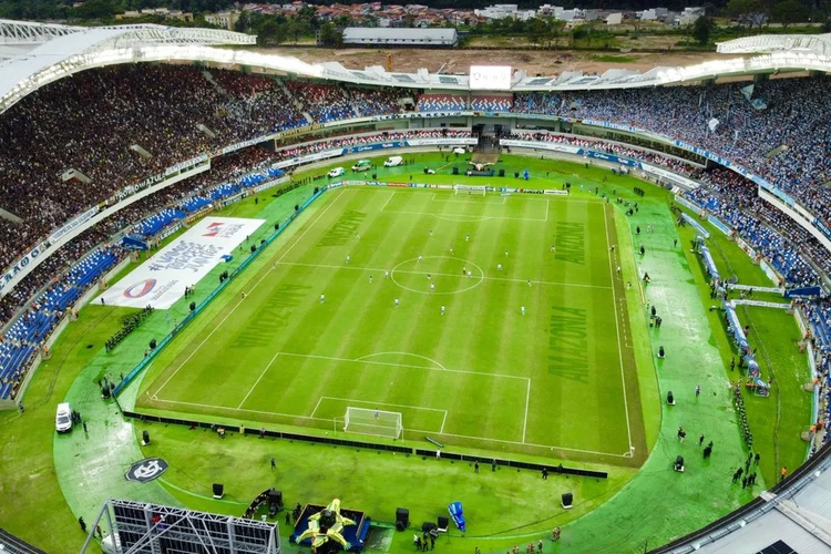 Estádio Mangueirão, em Belém.