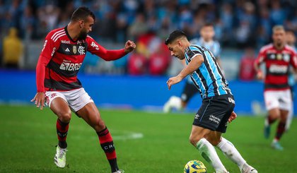 Flamengo enfrenta Grêmio por última vaga na final da Copa do Brasil. (Foto: Reprodução/Lucas Uebel/Gremio)