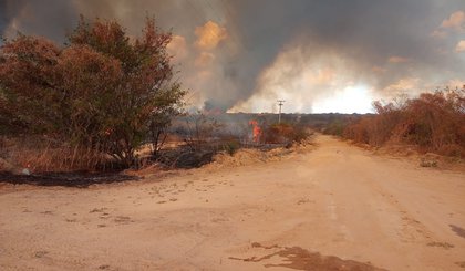 incendio canto do buriti (Foto: Divulgação)