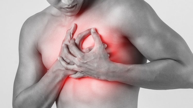 infarto coração dor