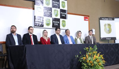 novos delegados (Foto: Yago Araújo (SSP-PI))