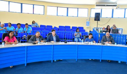 Audiência pública sobre a atual situação de regulação de leitos hospitalares. (Foto: Divulgação/Câmara Municipal de Floriano)