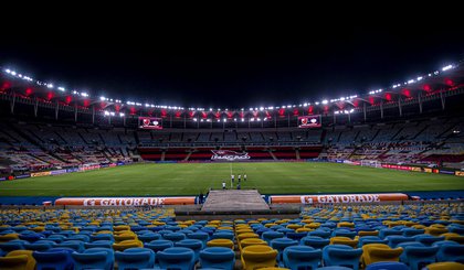 estádio Maracanã arquibancada (Foto: Marcelo Cortes/Flamengo)
