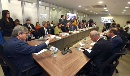 Estados do Nordeste firmam cooperação para polo de hidrogênio verde. (Foto: SECOM/Governo da Paraíba)