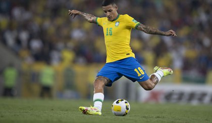 Guilherme Arana é convocado para defender o Brasil nas Eliminatórias. (Foto: Lucas Figueiredo/CBF)