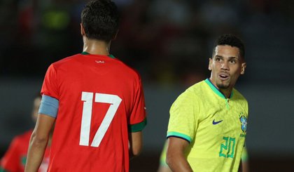 mistoso da seleção pré-olímpica de futebol em Marrocos é cancelado. (Foto: Mohamed Bissar/CBF)