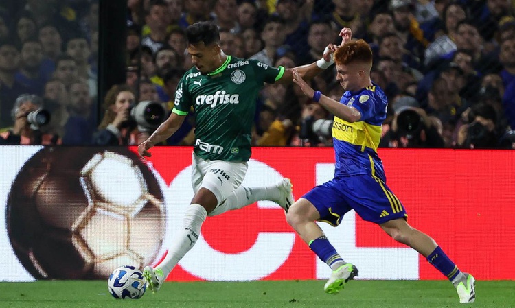 Palmeiras e Boca Juniors não saem do 0 a 0 na Argentina.