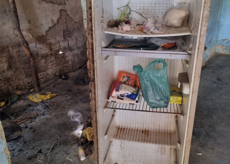 Piripiri-PI, Cozinha para os trabalhadores que trabalhavam em uma Pedreira.