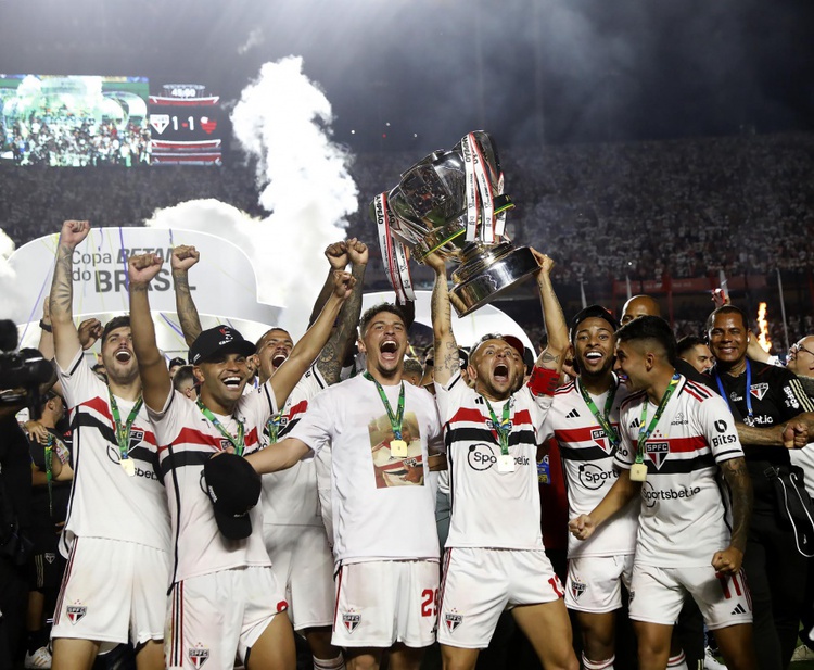 São Paulo conquista Copa Betano do Brasil 2023.
