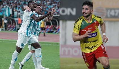 Série C: Brusque-SC e Paysandu próximos do acesso. (Foto: Jorge Luís Totti/Paysandu e Lucas Gabriel Cardoso/Brusque FC)