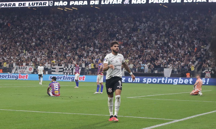 Sul-Americana: Corinthians e Fortaleza ficam no 1 a 1 na ida da semi.