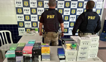 contrabando e descaminho (Foto: Divulgação/PRF)