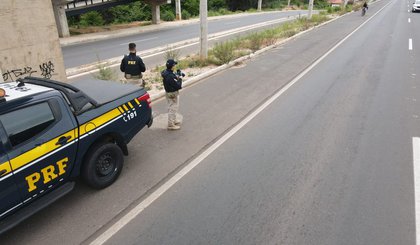 excesso de velocidade (Foto: Divulgação/PRF)