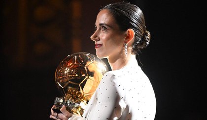Aitana Bonmatí ganha a Bola de Ouro pelo segundo ano consecutivo (Foto: Divulgação / Bola de Ouro) Aitana Bonmatí ganha a Bola de Ouro pelo segundo ano consecutivo (Foto: Divulgação / Bola de Ouro)