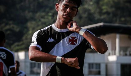 Andre Ricardo, atacante do sub-20 do Vasco (Foto: Matheus Lima / CRVG) Andre Ricardo, atacante do sub-20 do Vasco (Foto: Matheus Lima / CRVG)