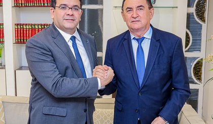 Antônio Reis e Gov Rafael Fontennelles (Foto: Instagram) Antônio Reis e Gov Rafael Fontennelles (Foto: Instagram)