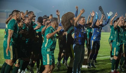 Atlético-PI conquista acesso à elite do futebol piauiense (Foto: Lucas Batista/CAP) Atlético-PI conquista acesso à elite do futebol piauiense (Foto: Lucas Batista/CAP)