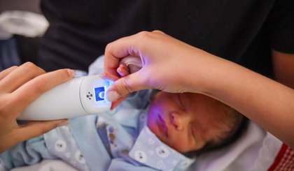 Bebê registra biometria aos 3 dias de vida (Foto: Governo do Piauí) Bebê registra biometria aos 3 dias de vida (Foto: Governo do Piauí)