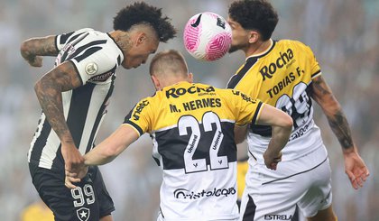 Botafogo e Criciúma mediram forças no Maracanã (Foto: Vítor Silva / Botafogo)