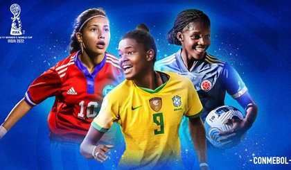 Brasil, Colômbia e Chile entram em cena na Copa do Mundo Feminina Sub17 (Foto: Conmebol) Brasil, Colômbia e Chile entram em cena na Copa do Mundo Feminina Sub17 (Foto: Conmebol)