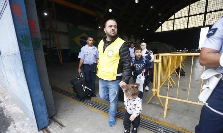 Brasileiros que estavam no Líbano