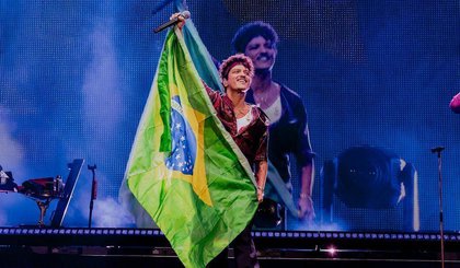 Bruno Mars durante show em São Paulo, em outubro de 2024 (Foto: Instagram/Bruno Mars) Bruno Mars durante show em São Paulo, em outubro de 2024 (Foto: Instagram/Bruno Mars)