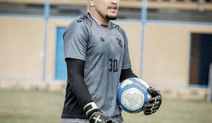 Careca, goleiro do Altos (Foto: Samuel Pereira)