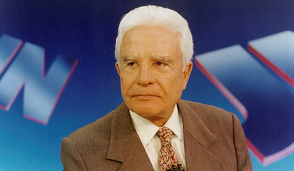 Cid Moreira (Foto: Acervo Grupo Globo) Cid Moreira (Foto: Acervo Grupo Globo)